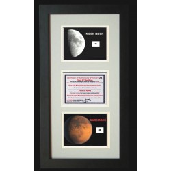 Frame With Moon & Mars Rocks