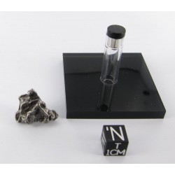 Meteorite With Magnetic  Stand