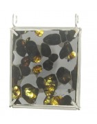 Pallasite Pendant For Sale