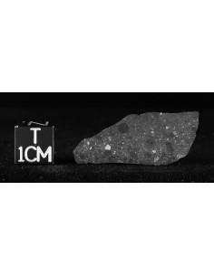 NWA 7533 “Black Beauty” – Complete Martian Breccia End Cut 1.161 g