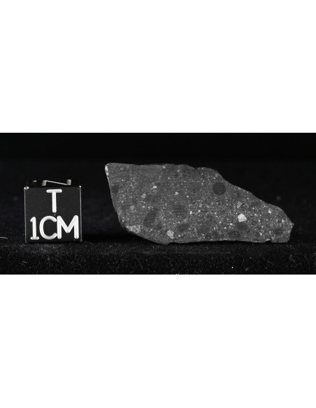 NWA 7533 Black Beauty – Complete Martian Breccia Slice 1.155 g