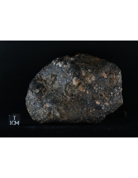 Lunar Meteorite 477 g – Complete Anorthositic Breccia with Green Crust