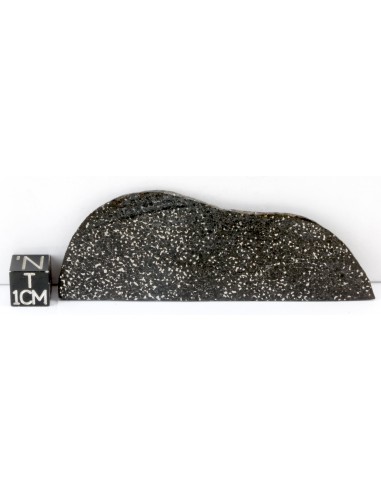 ITQIY Meteorite Slice 14.80 g with Fusion Crust