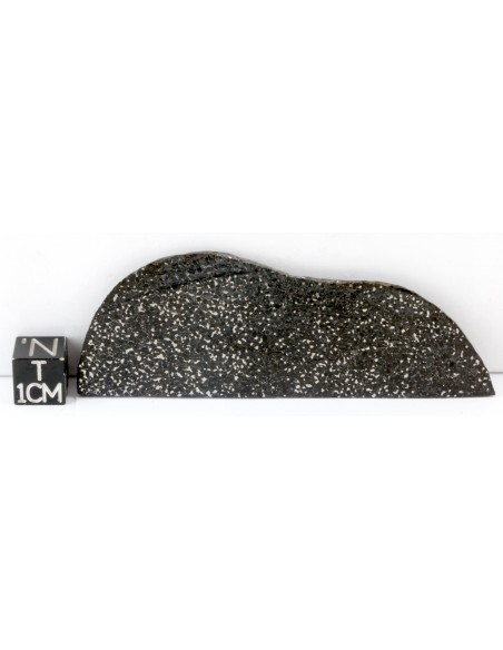 ITQIY Meteorite Slice 14.80 g with Fusion Crust