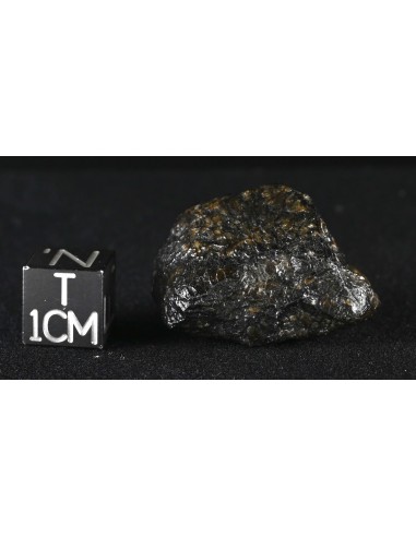 Bir Zar 011 – Complete Angrite Meteorite with Fresh Fusion Crust