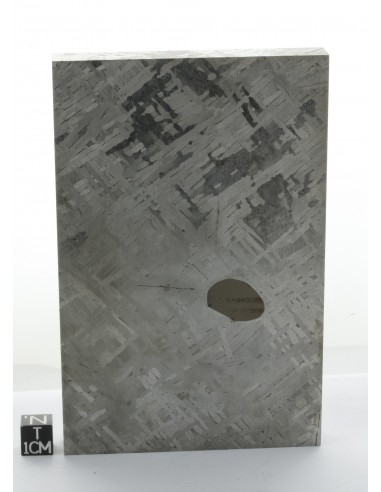 Cape York Meteorite Slice 1133 g | Thick Slice Widmanstätten Pattern