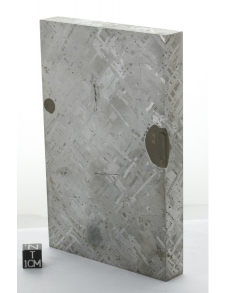 Cape York Meteorite Slice 1133 g | Thick Slice Widmanstätten Pattern