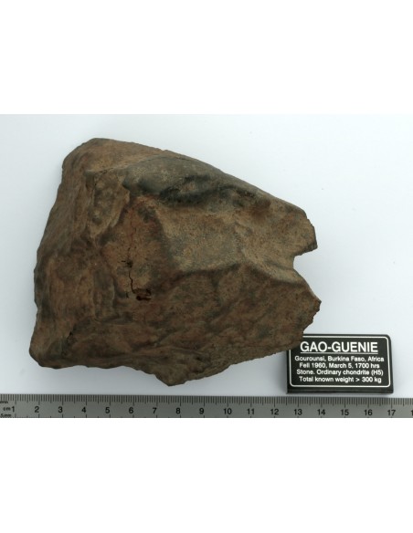 Gao-Guenie Meteorite 1140 g – Large H5 Chondrite Individual from Burki