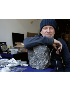 Ghadames 12.86 kg Oriented Meteorite – HaH 346 from Libya
